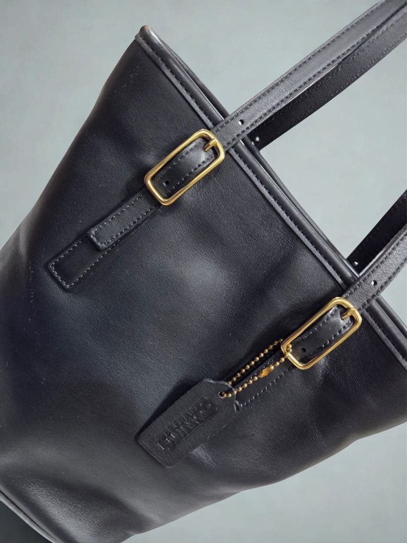 【USA製/美品】オールドコーチ OLD COACH トートバッグ 9803 黒