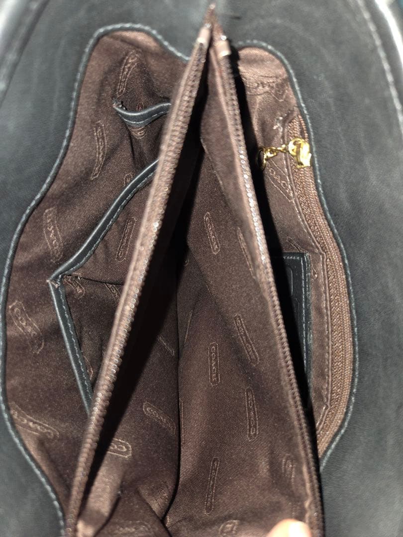 【USA製/美品】オールドコーチ OLD COACH トートバッグ 9803 黒
