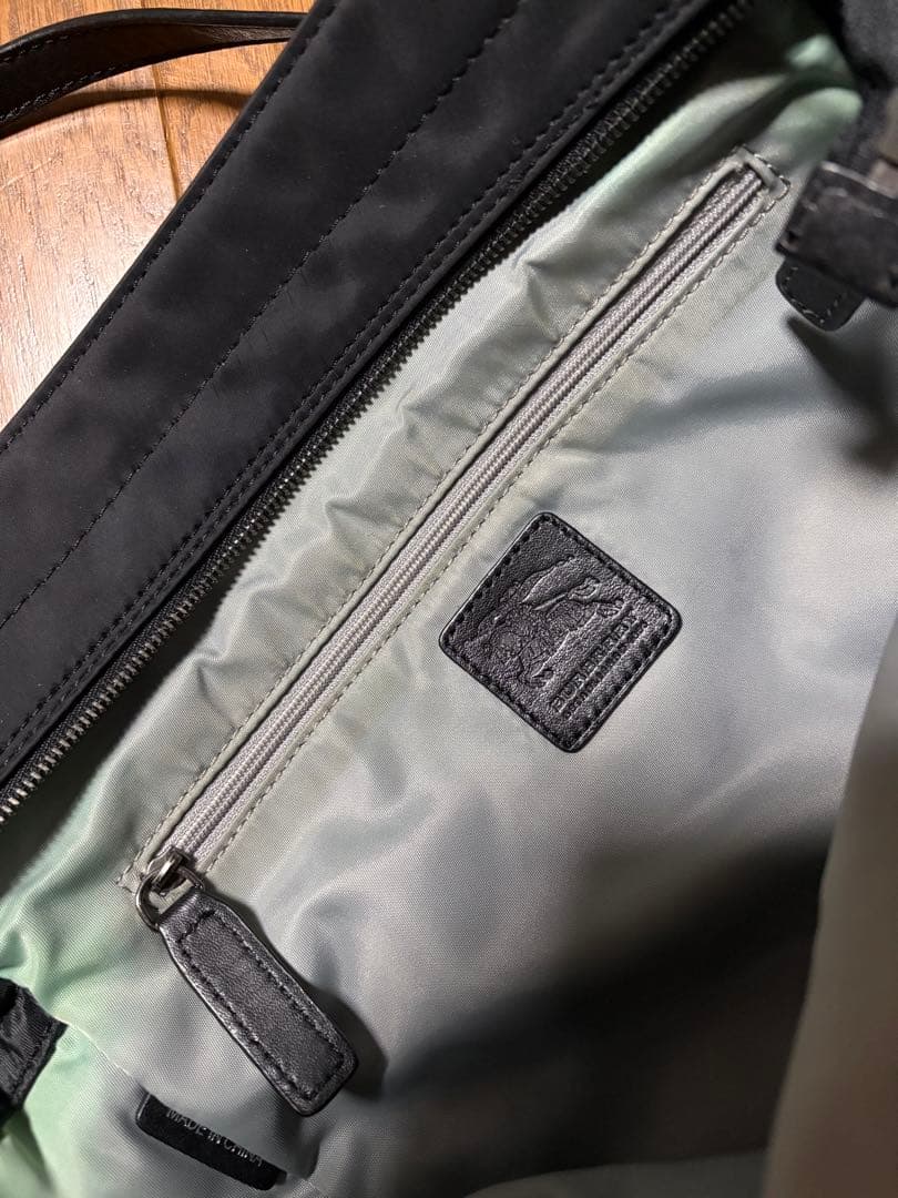 バーバリー　BURBERRY ブラック　ナイロン トートバッグ