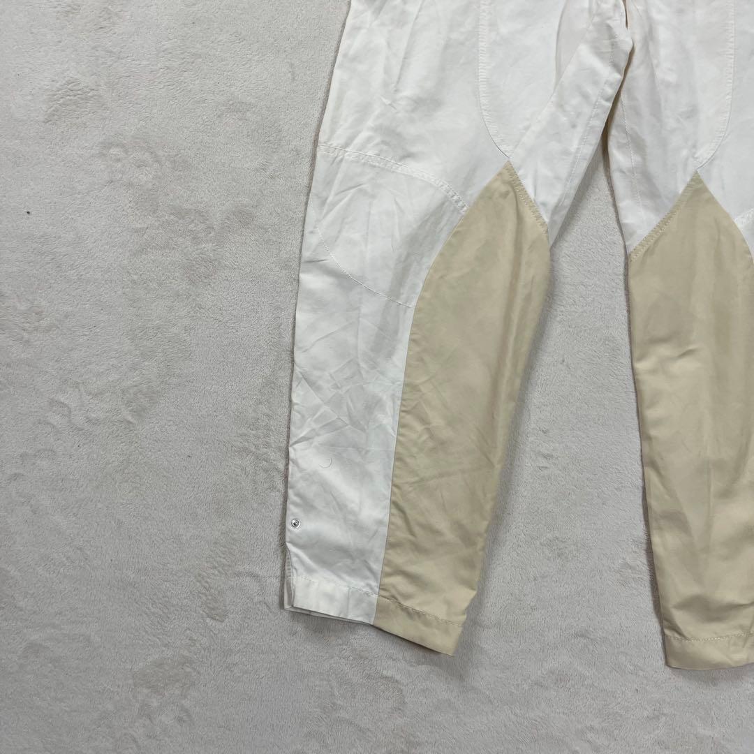【美品】ステラマッカートニー　オフホワイト×ベージュ サロペット 38