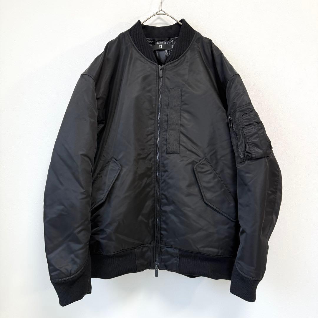 【未使用級✨】ユニクロ+J 復刻版ハイブリッドダウンオーバーサイズMA－1 XL