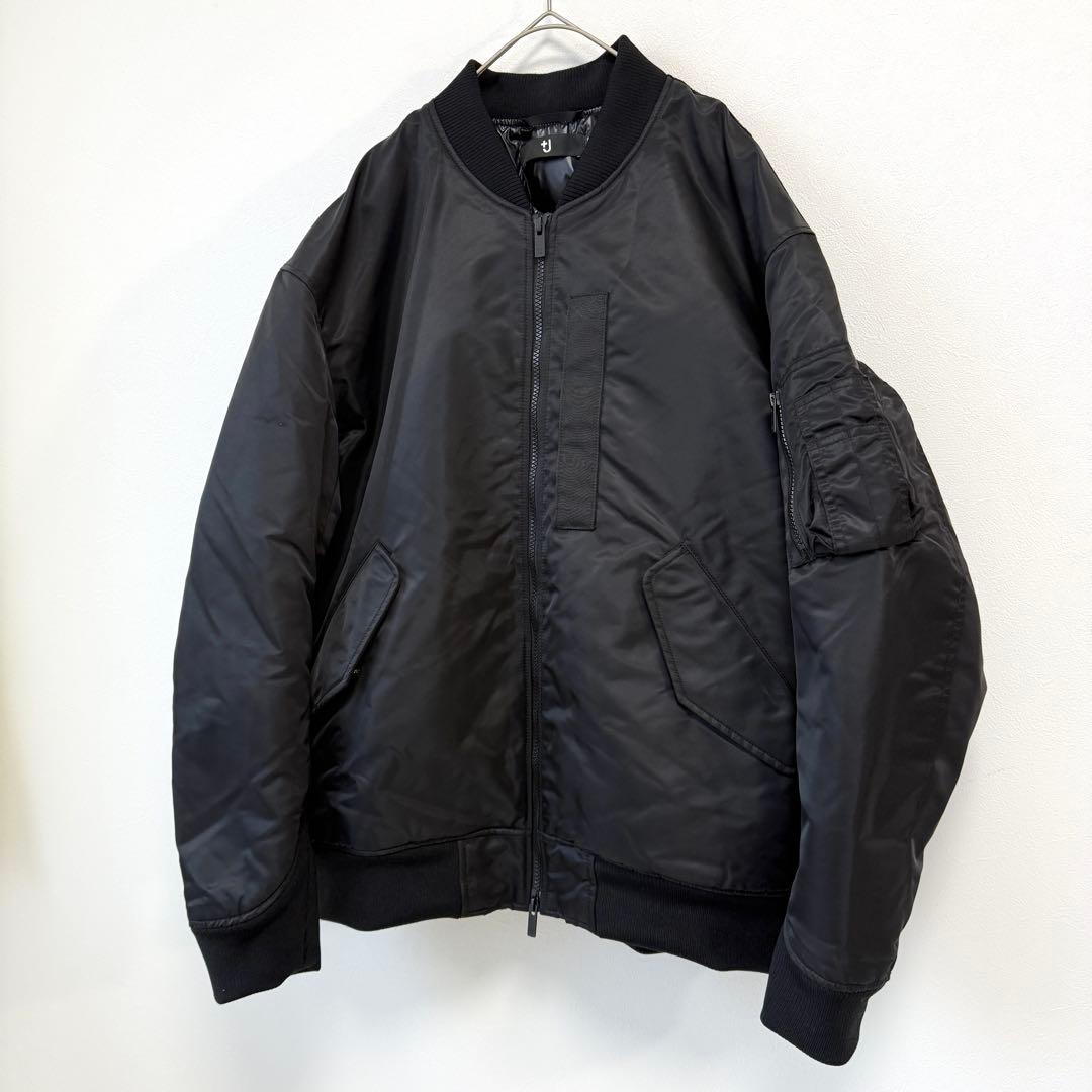 【未使用級✨】ユニクロ+J 復刻版ハイブリッドダウンオーバーサイズMA－1 XL