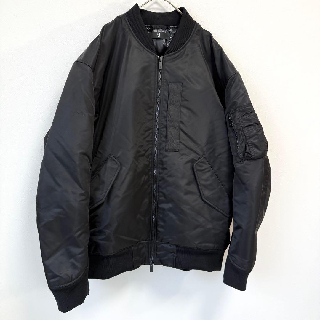 【未使用級✨】ユニクロ+J 復刻版ハイブリッドダウンオーバーサイズMA－1 XL