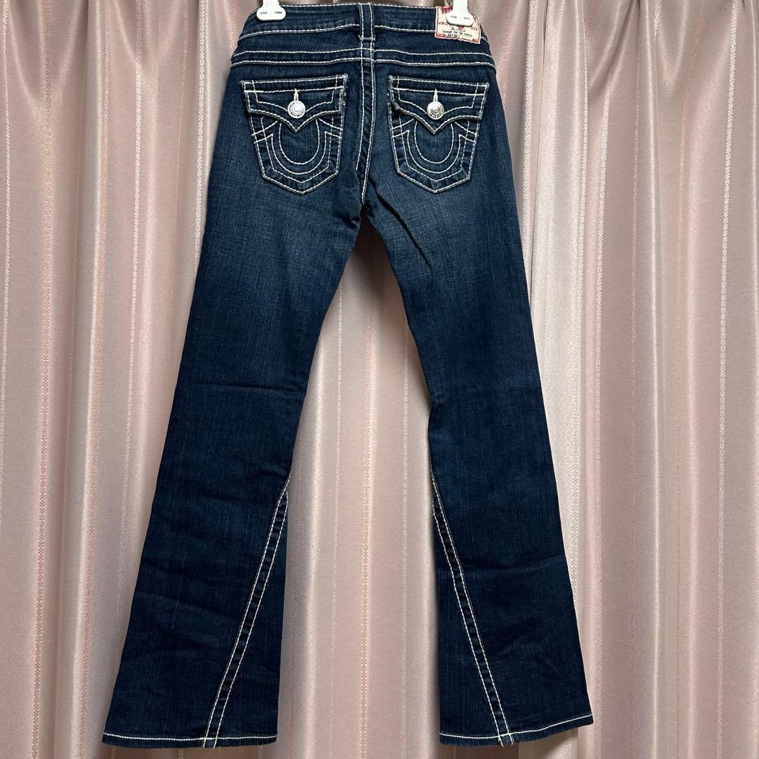 JJ true religion 激レア 白 ステッチ デニム 24