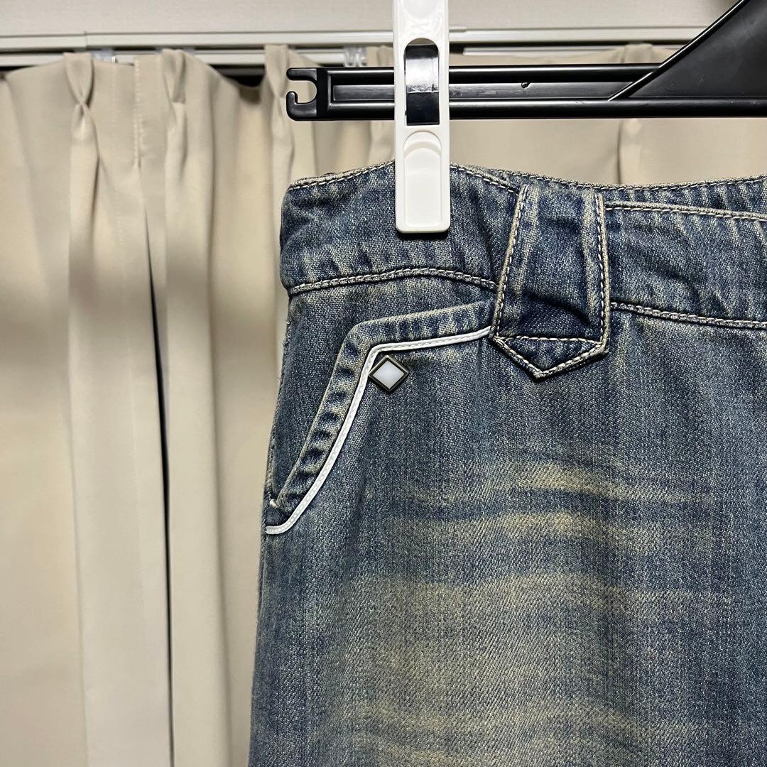 【ポンズ】RHODOLIRION/Cowboy Skirt-Denim