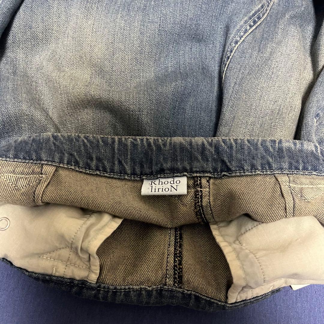 【ポンズ】RHODOLIRION/Cowboy Skirt-Denim