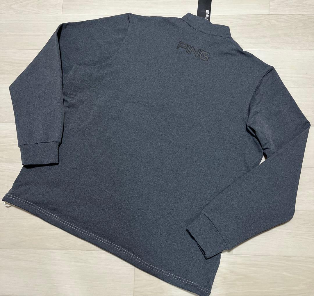 専用 ピン PING 中綿 ハイネック エアーフレイク ゴルフ シャツ 冬
