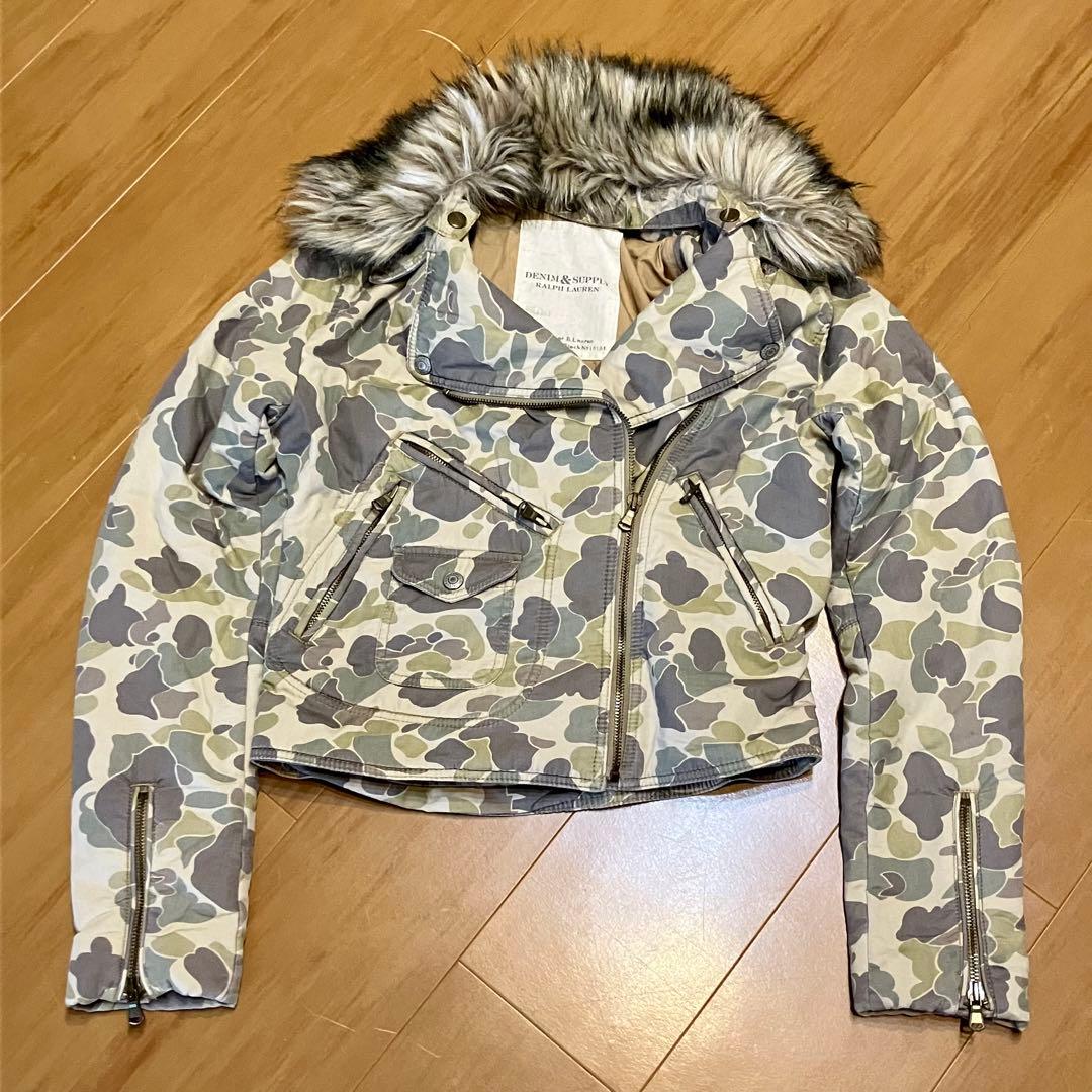 コラボ DENIM&SUPPLY RALPH LAUREN クロップドジャケット