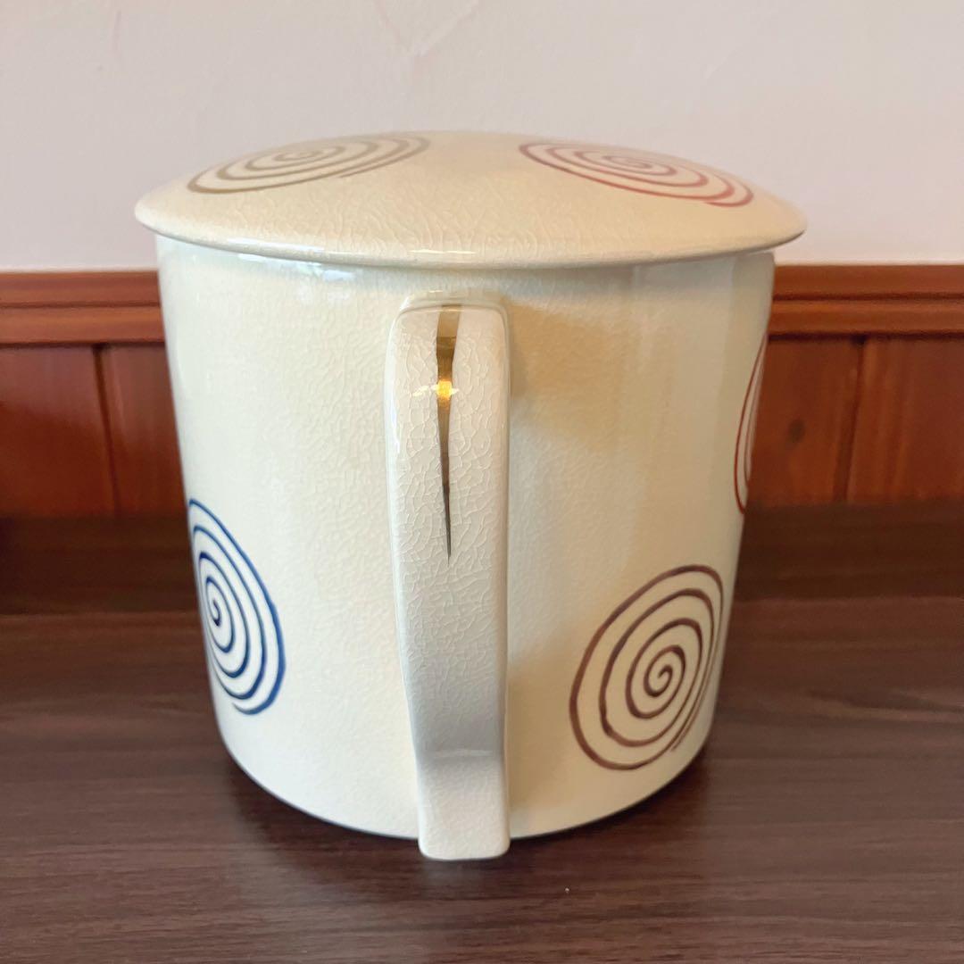 渦文水次 京焼 平安宝泉 水指 水差し 茶道