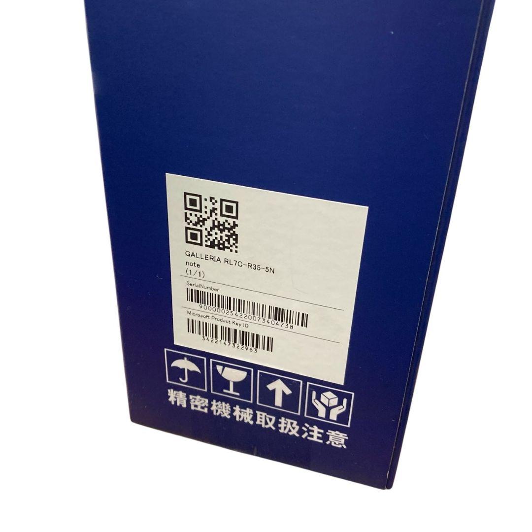 み*迎様 O21955 美品 ガレリア RL7C-R35-5N ゲーミングノート