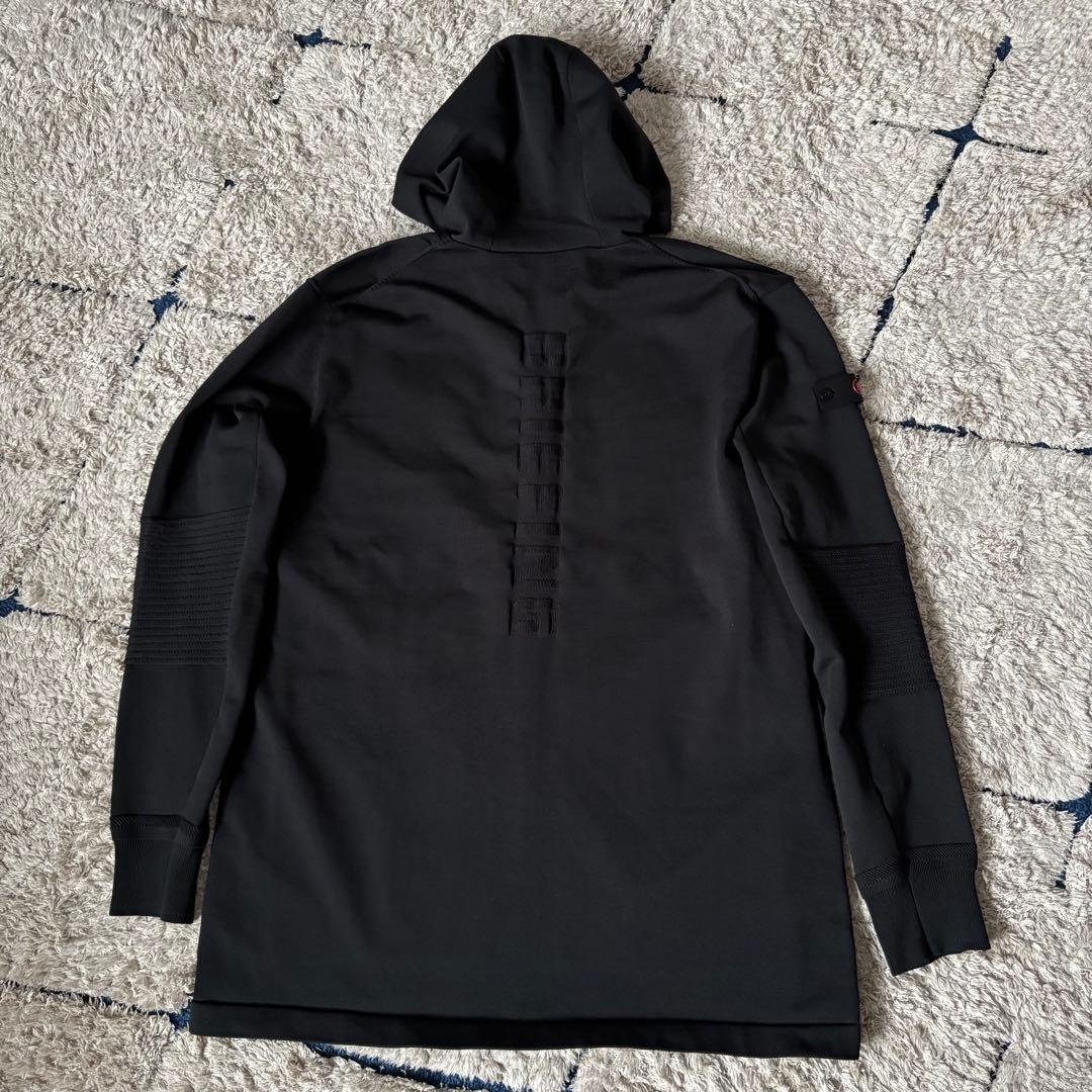 【美品✨】ブリーフィング　ニットジャケット　パーカー　XL ジップ　ブラック　黒