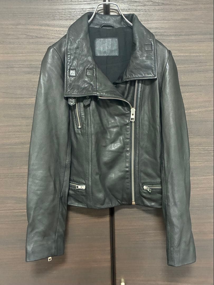 【ALLSAINTS】UK10 ライダースジャケット BALES BIKER