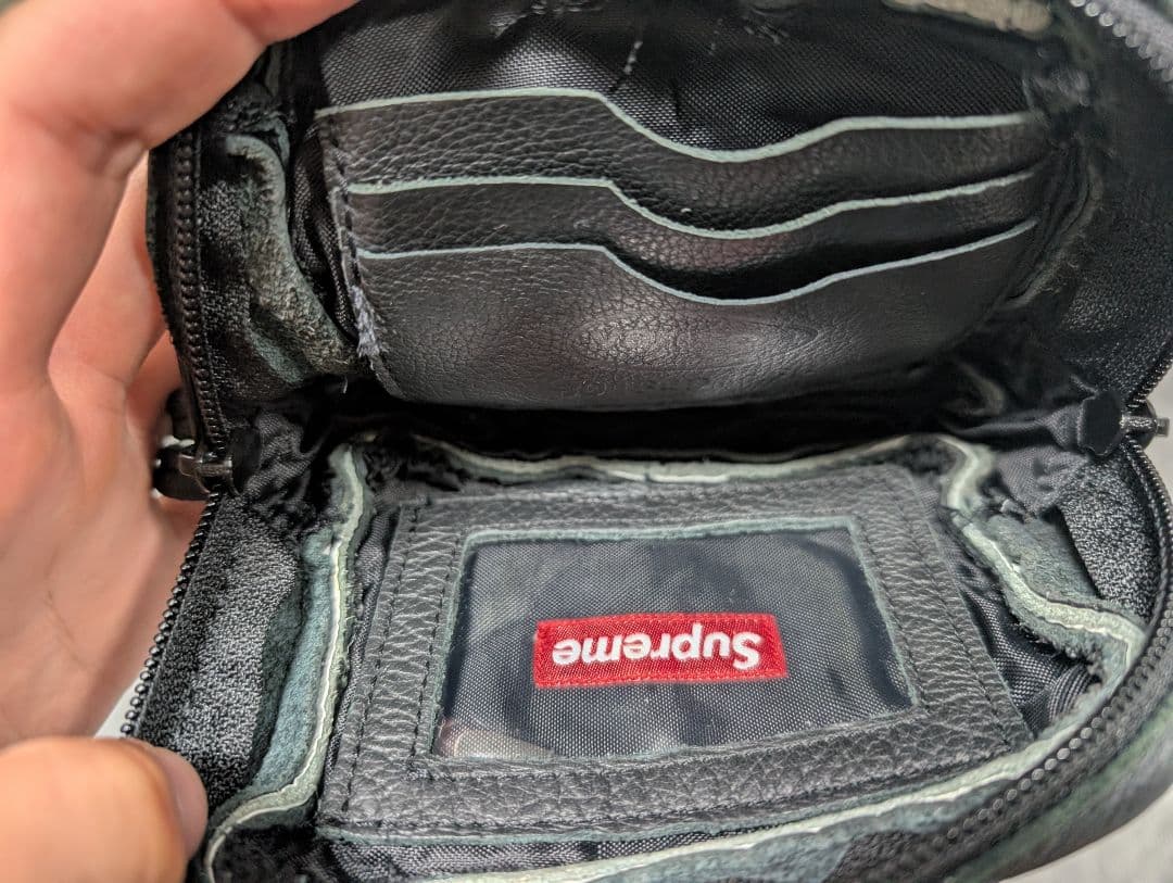 Vanson Supreme バンソン　シュプリーム　レザー ボディバッグ