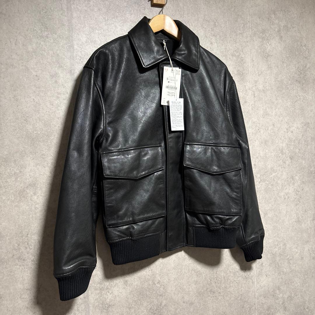 ZARA ザラ レザーポケットジャケット S