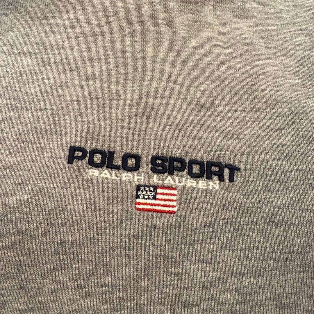 POLO SPORTS ポロスポーツ ラルフローレン ジップパーカー 90s