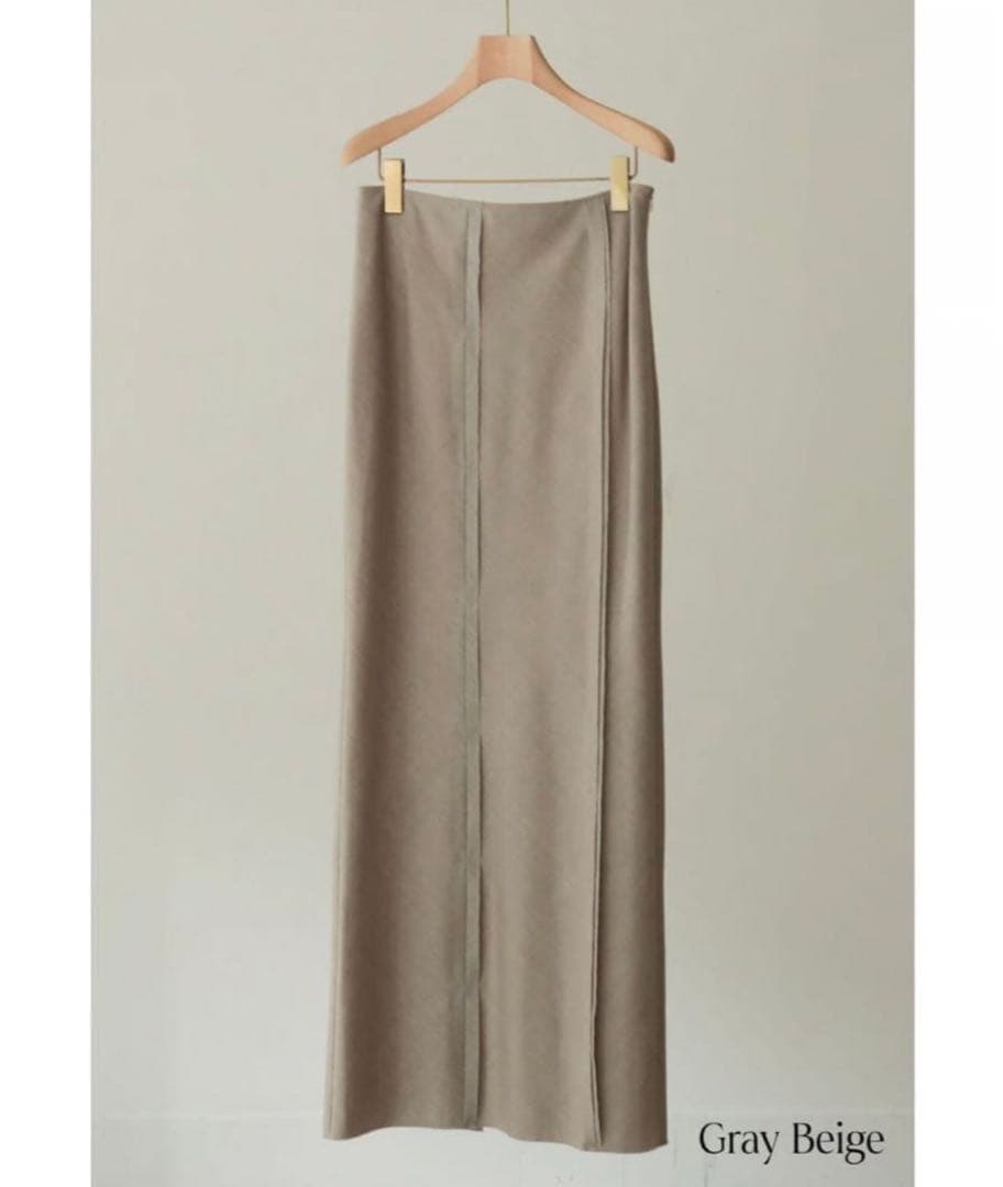 【little suzie]】Wool Twill Long Skirt