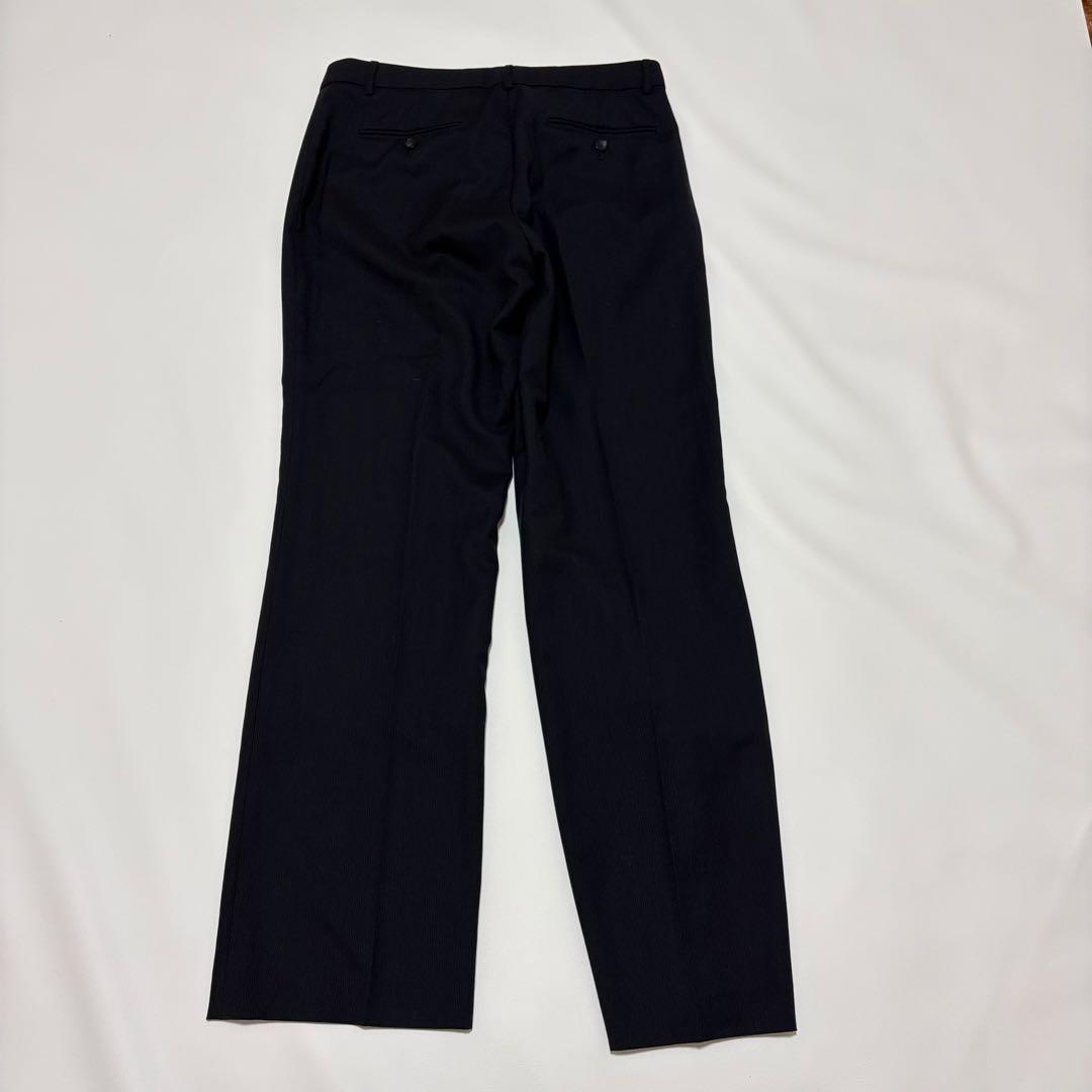 Paul Smith BLACK 黒ストライプ セットアップスーツ 46L 花柄