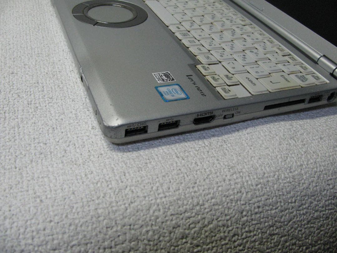 358Panasonic レッツノート i5 8G win11 オフィス付き
