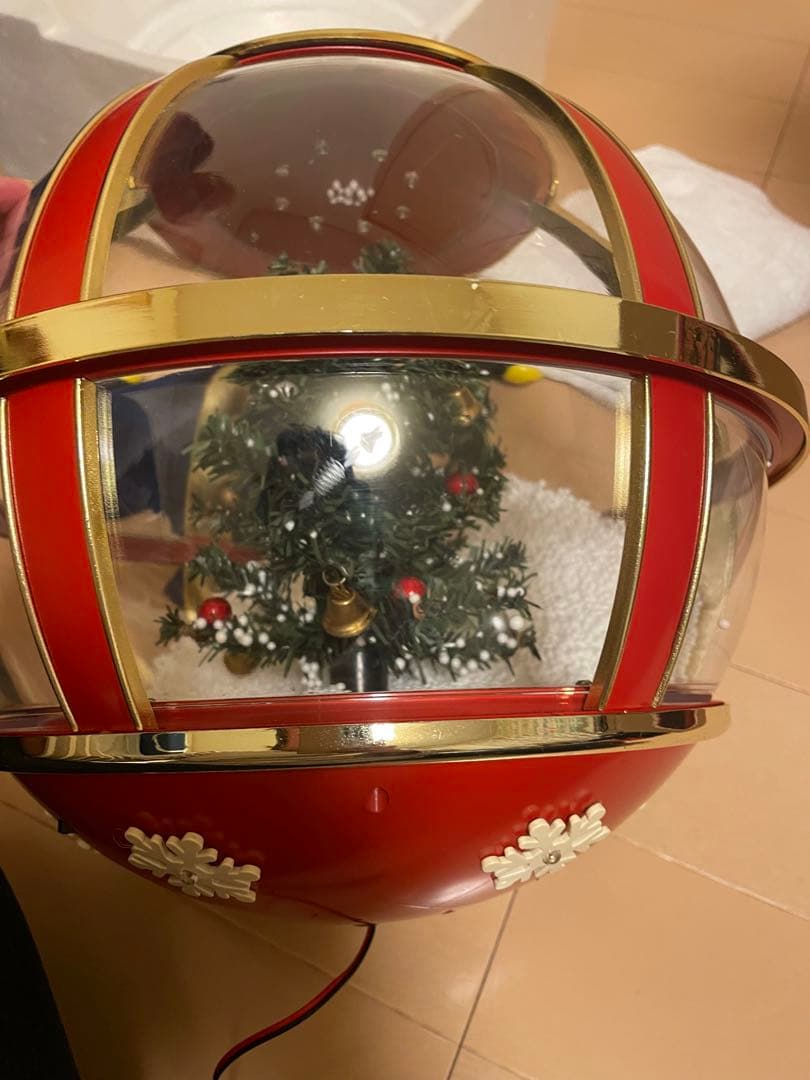 【セール】スノーイングランプボール（ツリー）