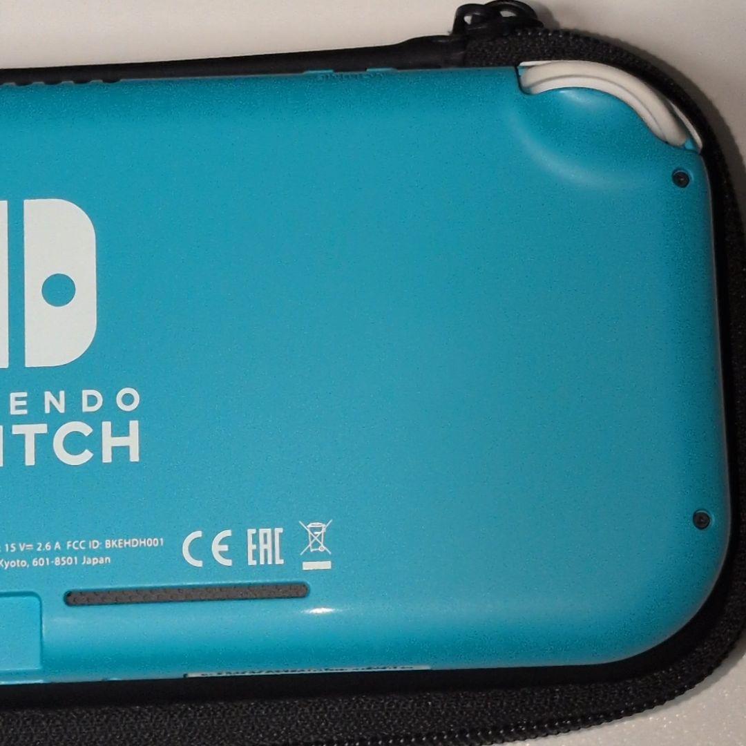 Switch ライト Turquoise ケース付き