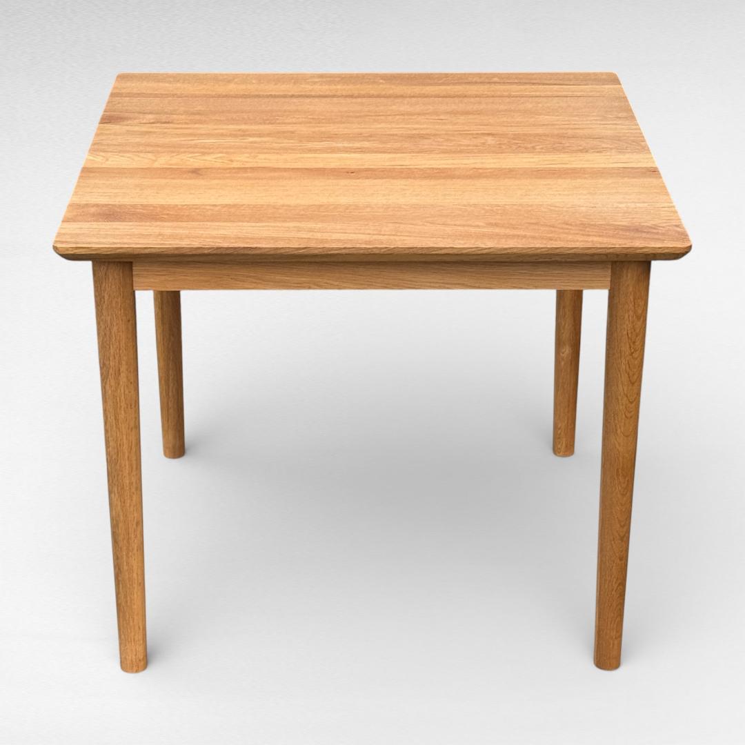 美品 クラッシュゲート コロン ダイニングテーブル 86cm オーク材 北欧