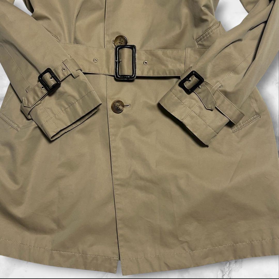 【美品】ポールスミス トレンチコート カシミヤ混 ライナー付 M ベージュ