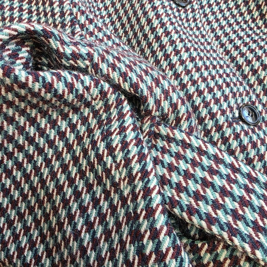 IENA LA BOUCLE チェックノーカラーコート