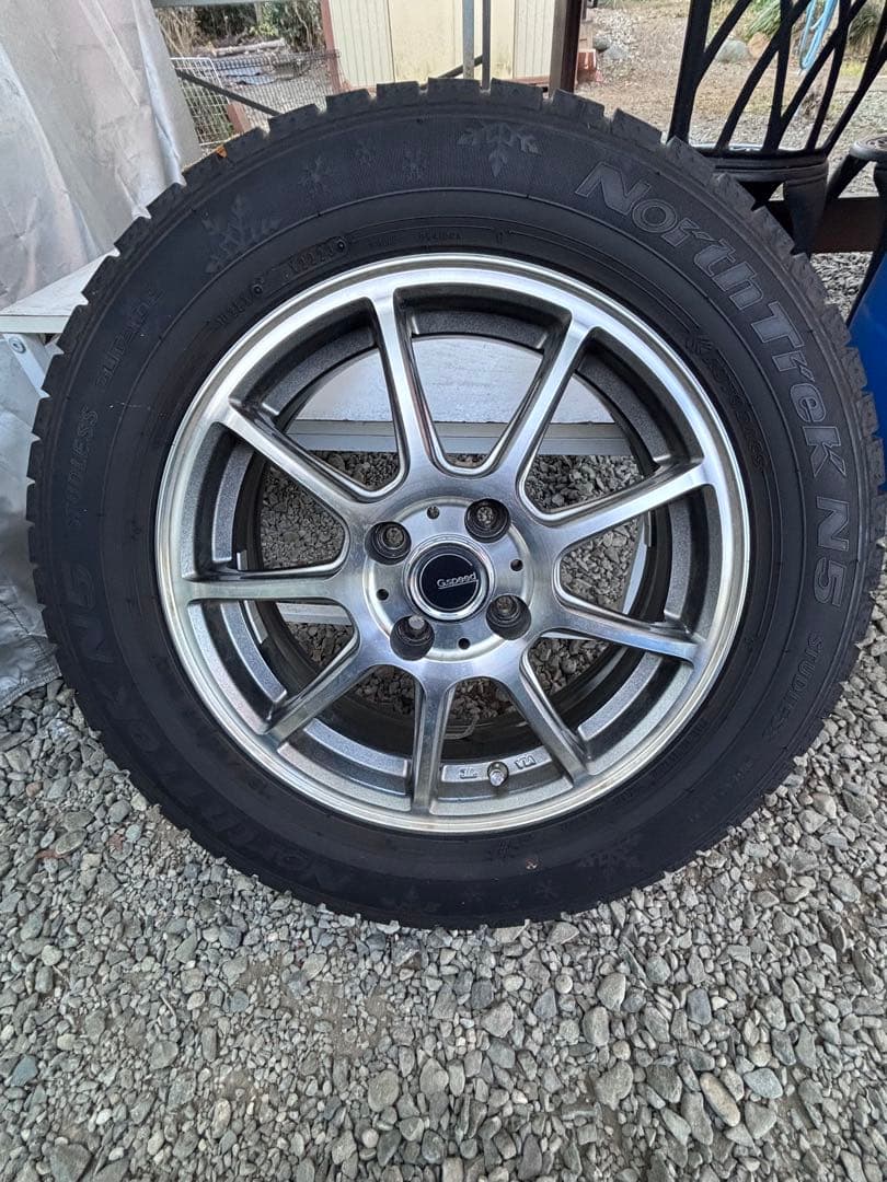 日産ノートe-POWER スタッドレスホイール4本セット185/65/R15