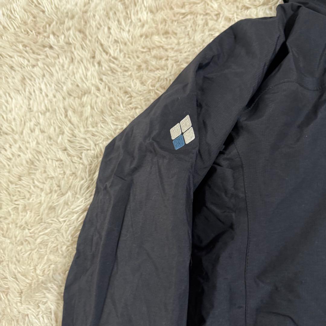 ✨mont-bell✨シャルモパーカ ブラック黒 フード収納可能 M　モンベル