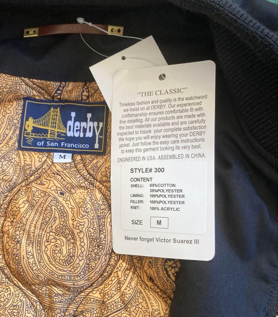 Classic Black Derby Jacket（ブラック）M／新品未使用