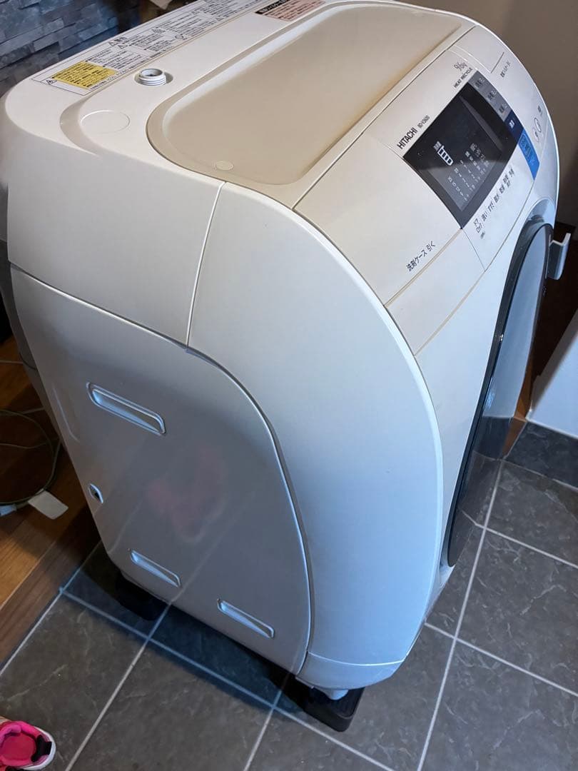 HITACHI ドラム式洗濯機 ビッグドラム 風アイロン