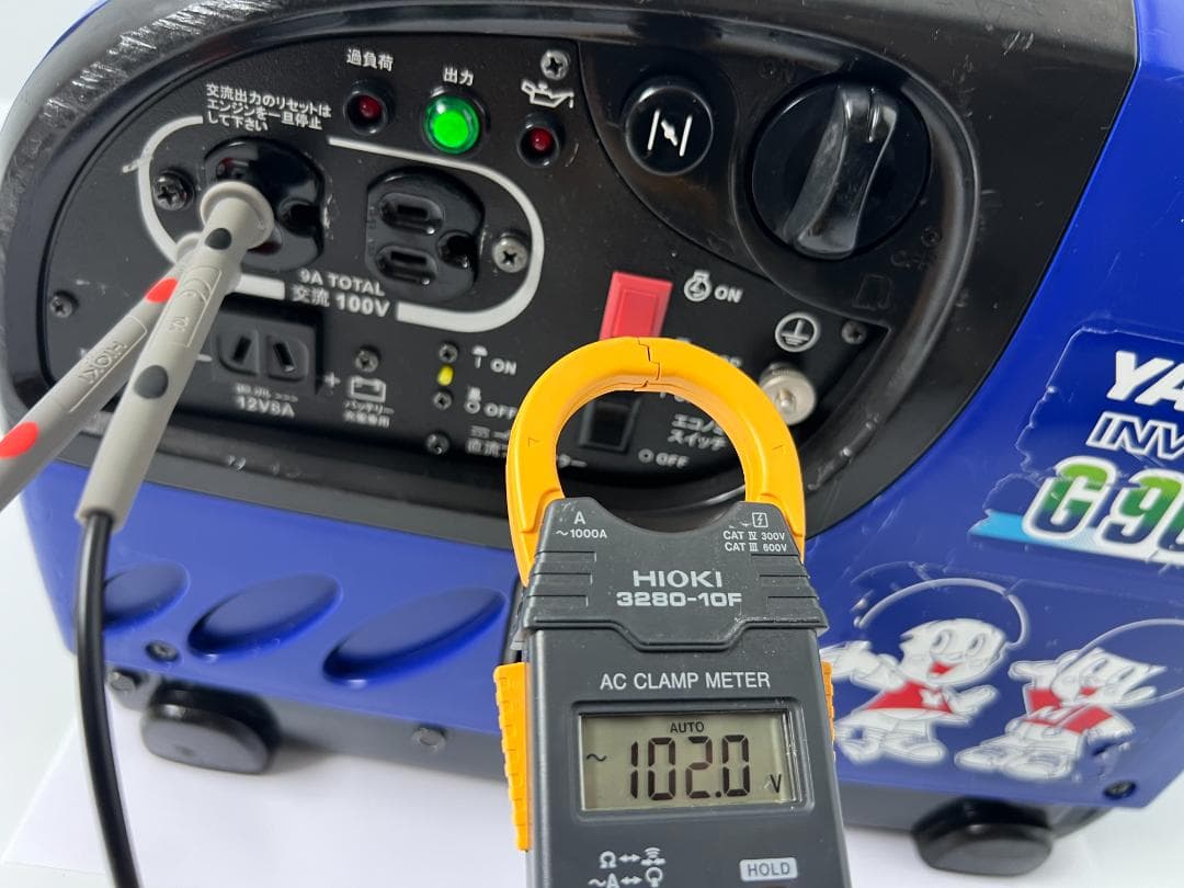 YANMAR ヤンマー インバータ発電機 G900IS 動作良好 ♪ KHD27