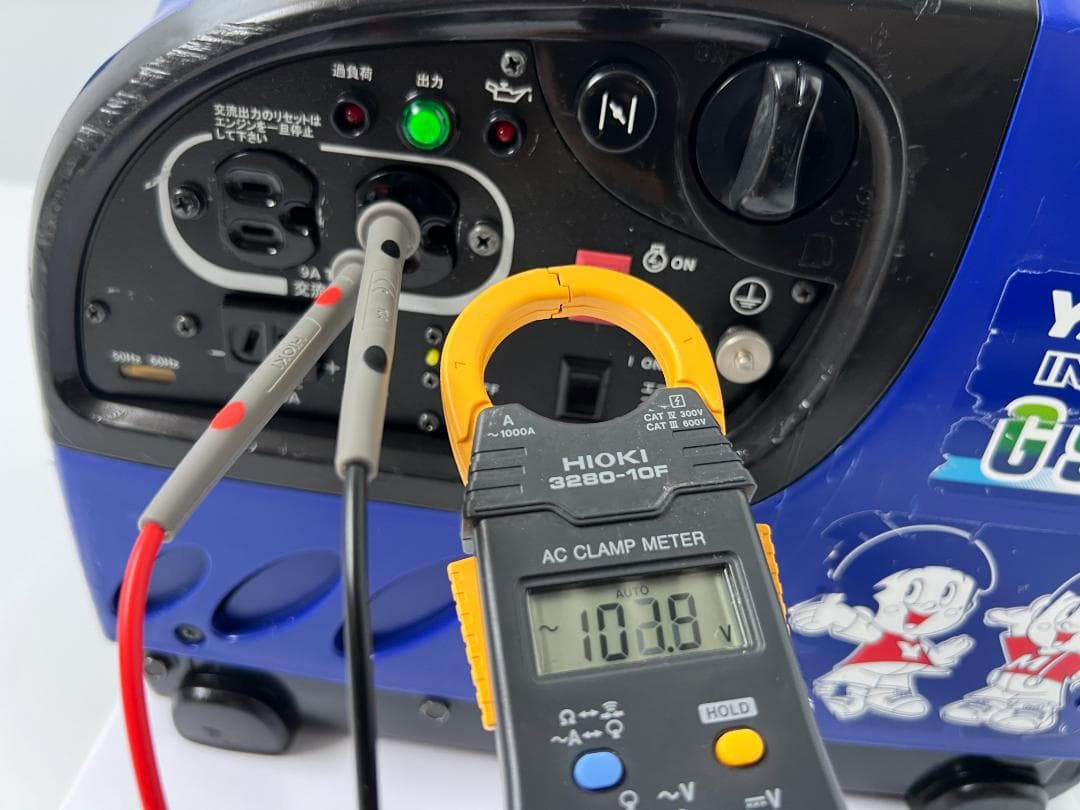 YANMAR ヤンマー インバータ発電機 G900IS 動作良好 ♪ KHD27