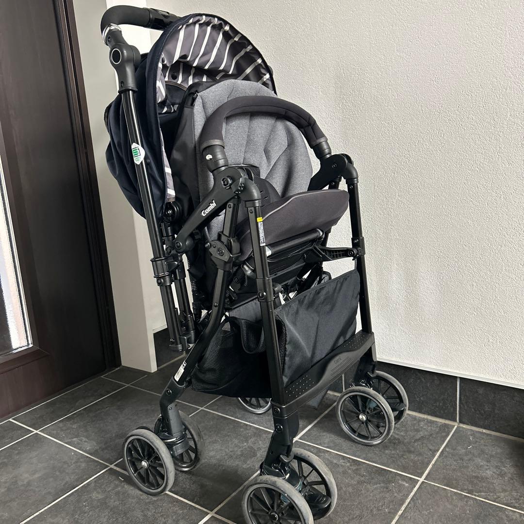 【美品】Combi ベビーカー　スゴカル　エッグショック