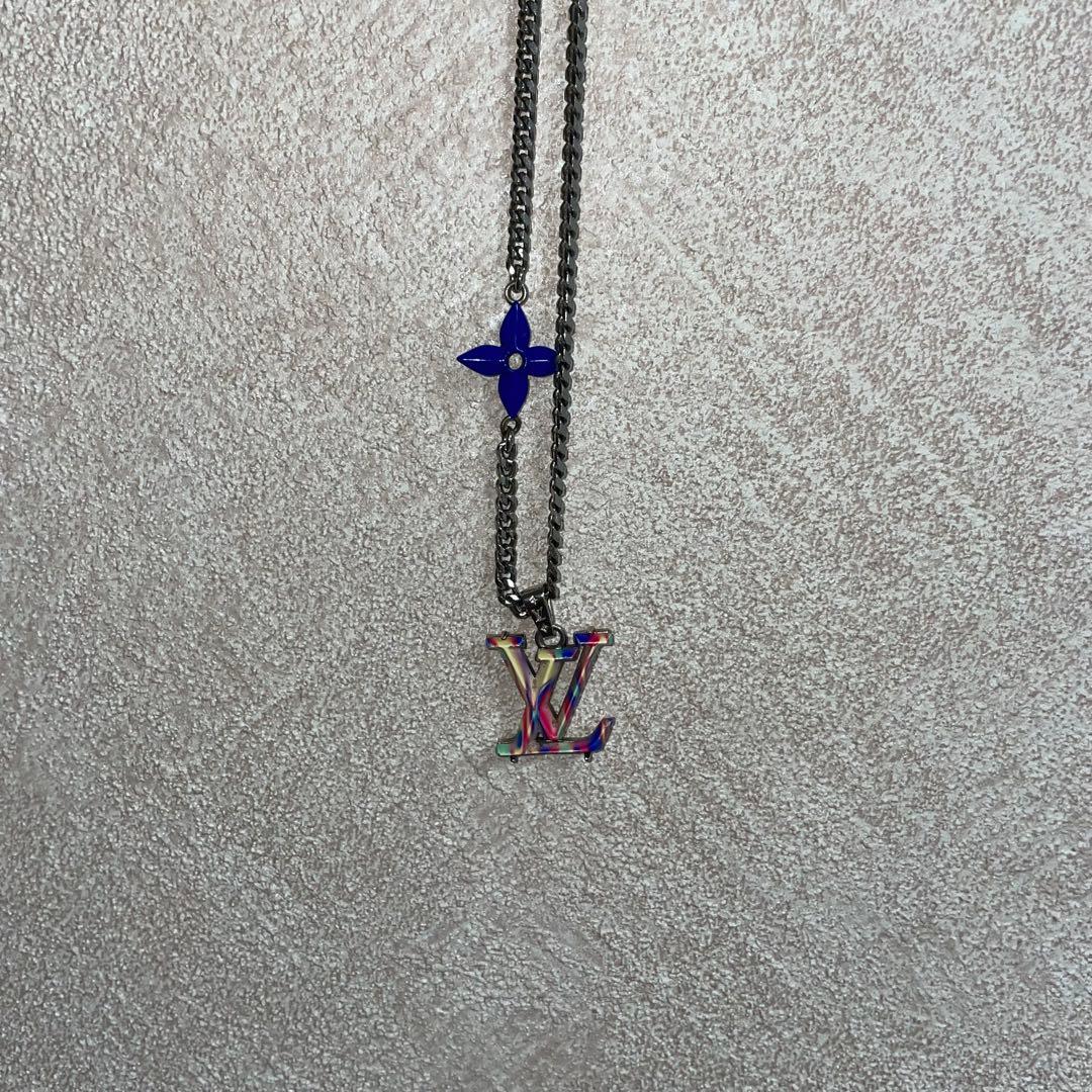 Louis Vuittonルイヴィトン ネックレスコリエサイケデリック シルバー