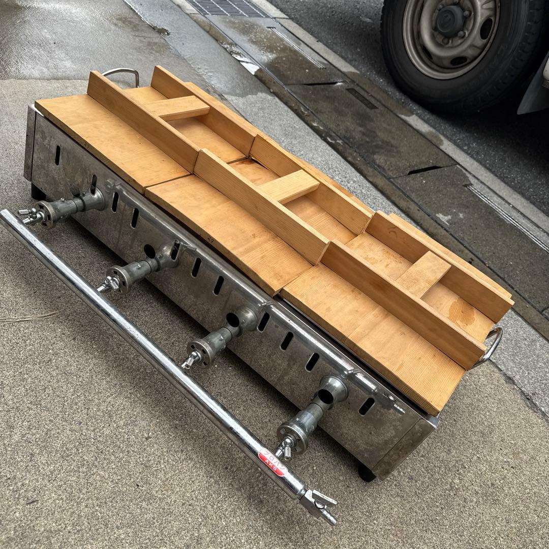 美品‼️おでん鍋8ツ仕切‼️キッチンカー、屋台、的屋、居酒屋‼️上蓋有り‼️プロパンガス