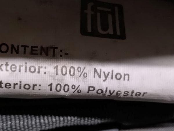 Y【中古品】FUL　キャリーバッグ　スーツケース　黒　S
