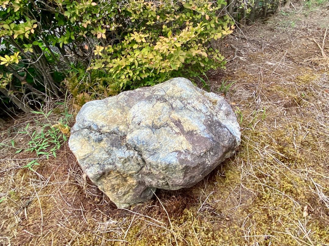 自然石 灰色 庭石3点セット！ 【石川県引き取り限定】まとめ割