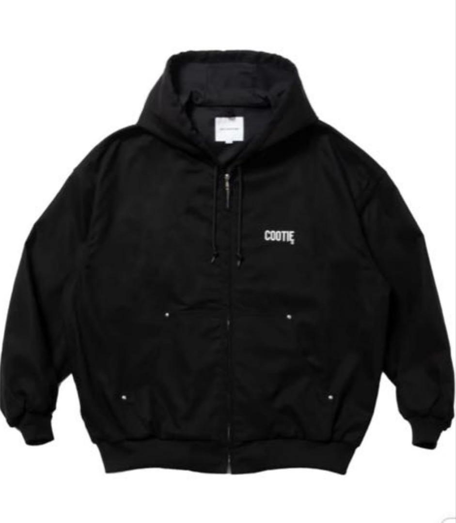 ジャケット・アウター cootie Abyss Dyed Duck Hooded work jkt
