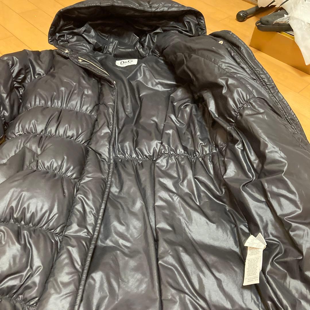 D&G.JUNIORダウンコート黒