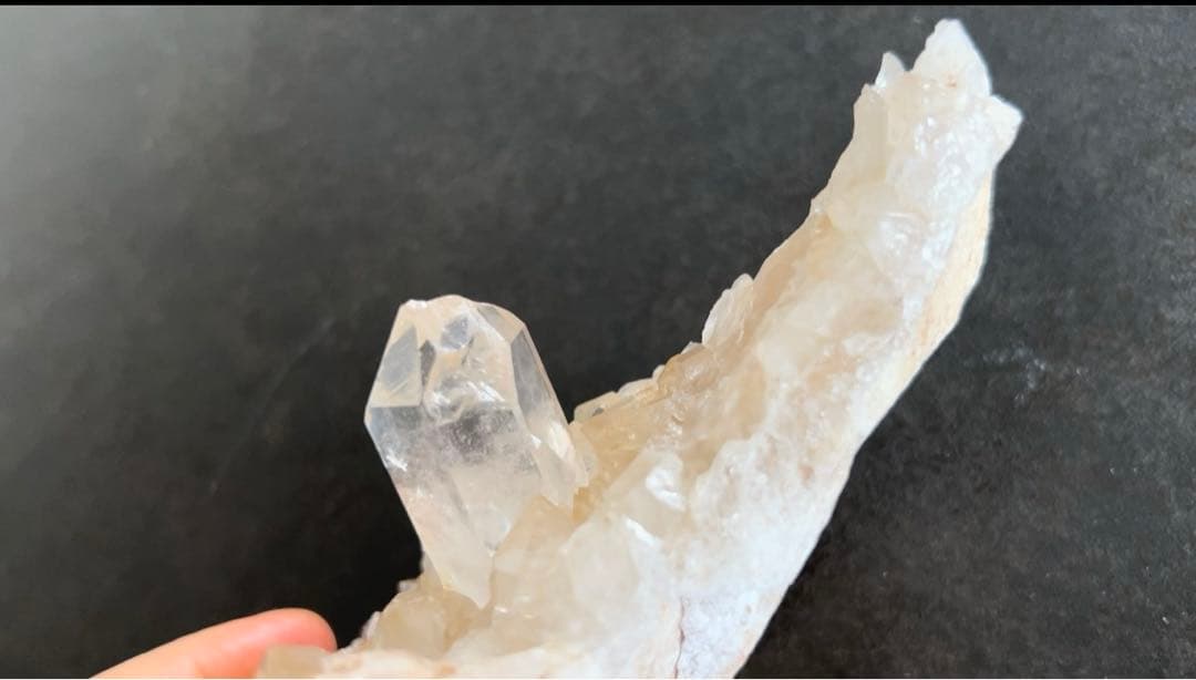 ヒマラヤ　マニカラン　水晶　クラスター　天然石