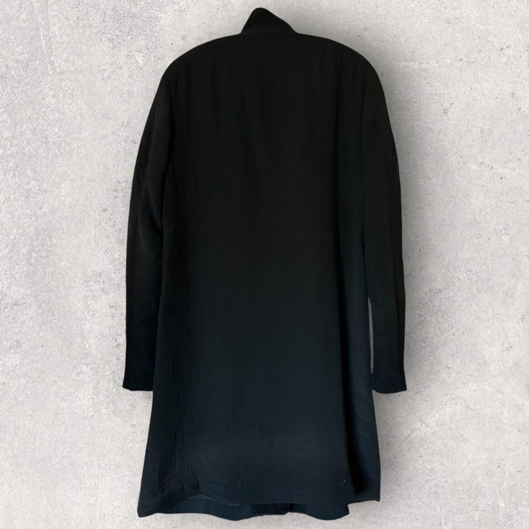 ISSEY MIYAKE イッセイミヤケ 立体裁断コート ブラック