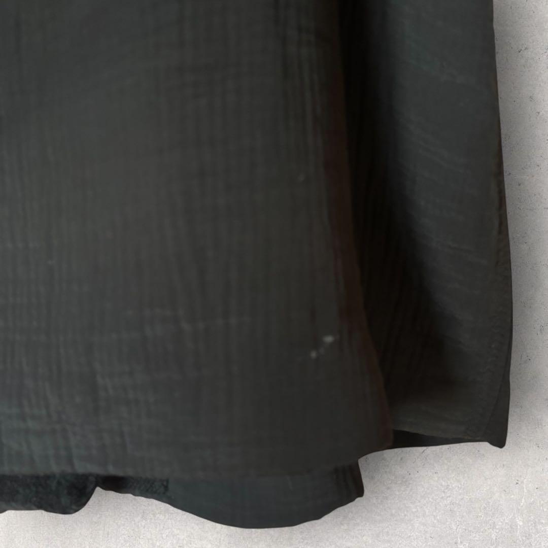 ISSEY MIYAKE イッセイミヤケ 立体裁断コート ブラック