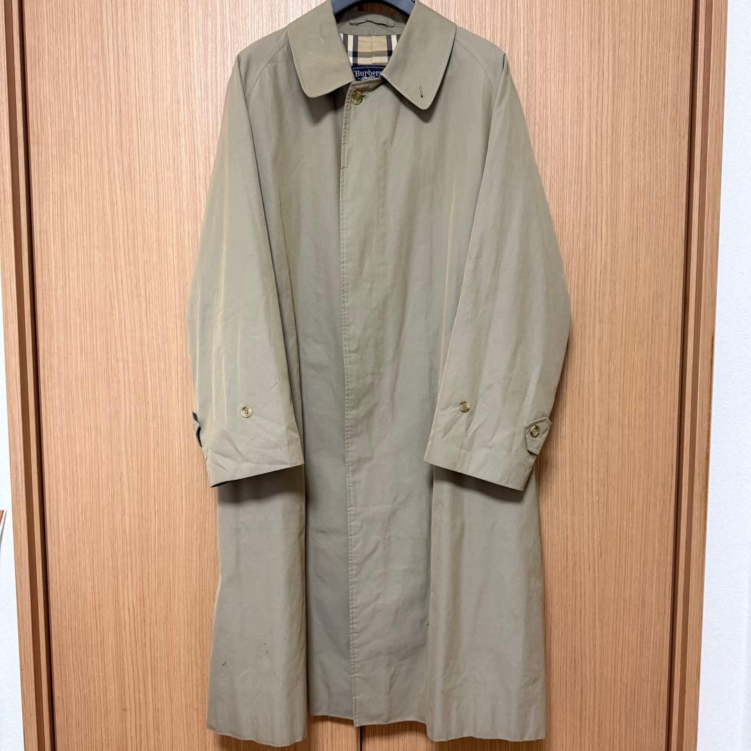 70s BURBERRYS Balmacaan coat 一枚袖