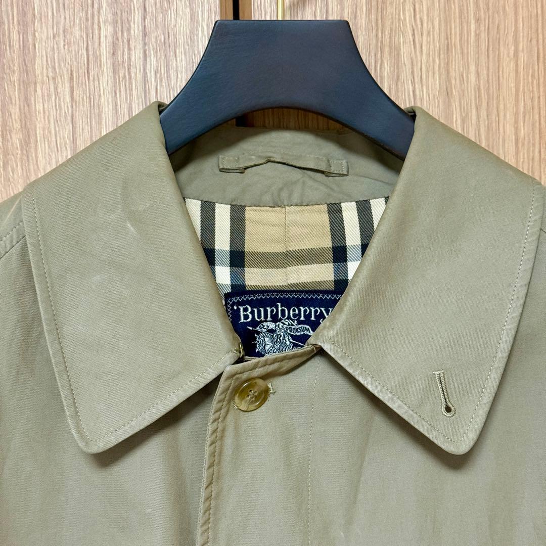 70s BURBERRYS Balmacaan coat 一枚袖