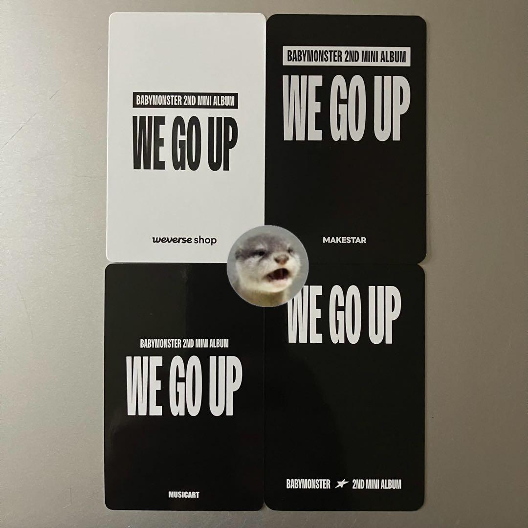 BABYMONSTER WE GO UP TIME ATTACK 特典　アサ