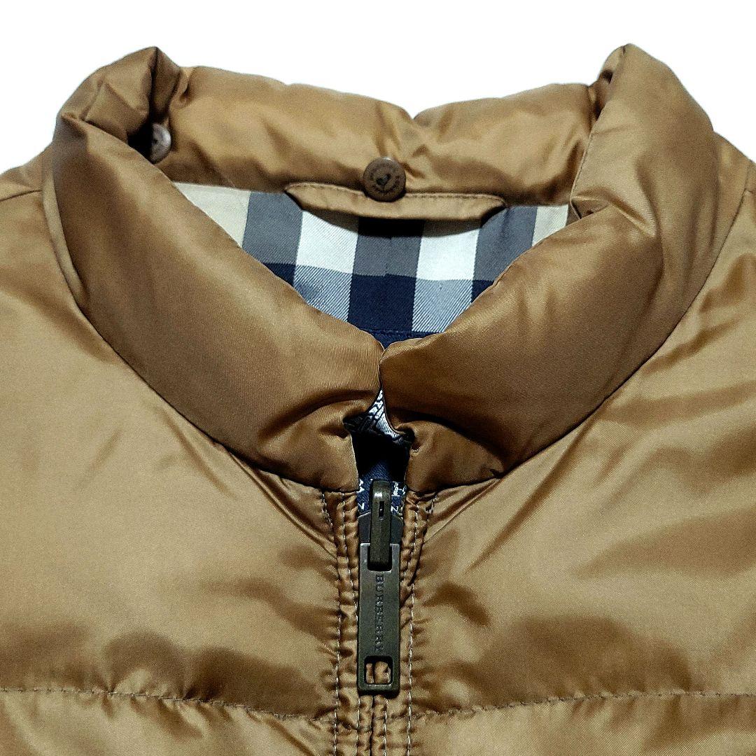 【極美品】バーバリー　ダウンコート メガチェック ハンガリーグース 大きいサイズ