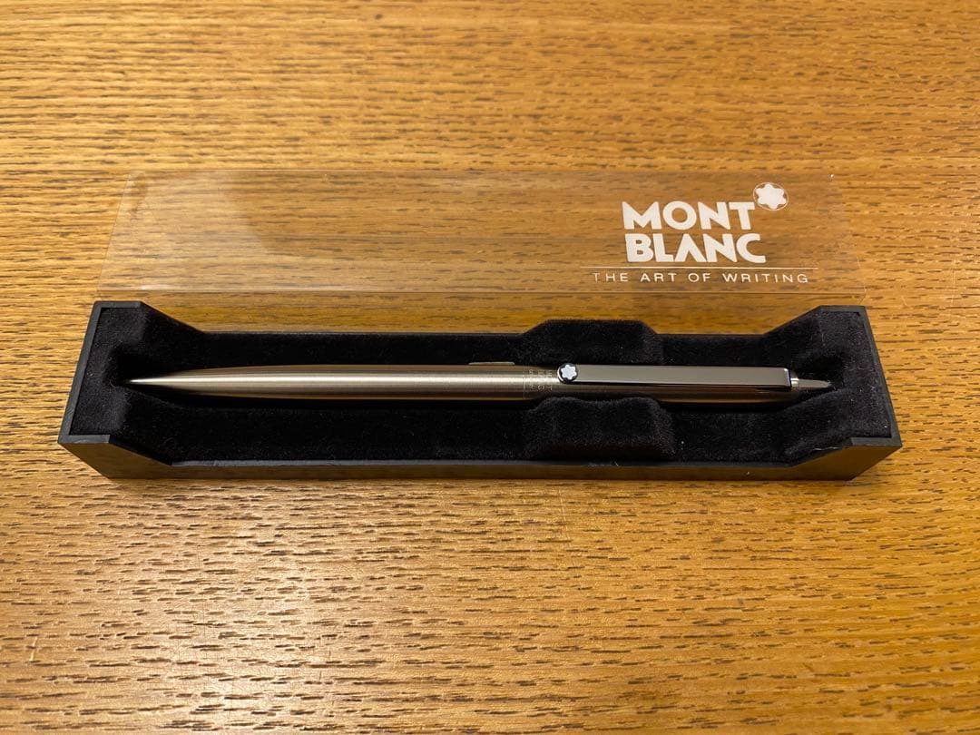 【新品・未使用】MONTBLANC モンブラン ノック式ボールペン Sライン