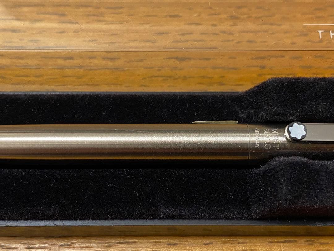【新品・未使用】MONTBLANC モンブラン ノック式ボールペン Sライン