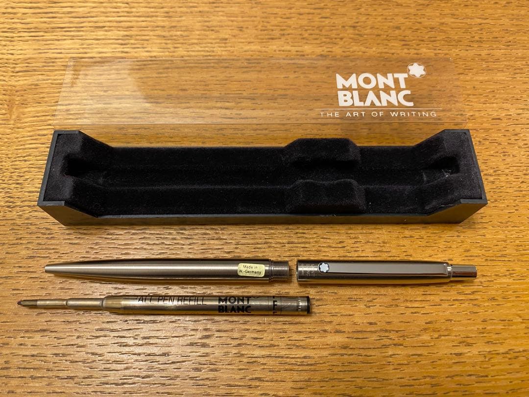 【新品・未使用】MONTBLANC モンブラン ノック式ボールペン Sライン